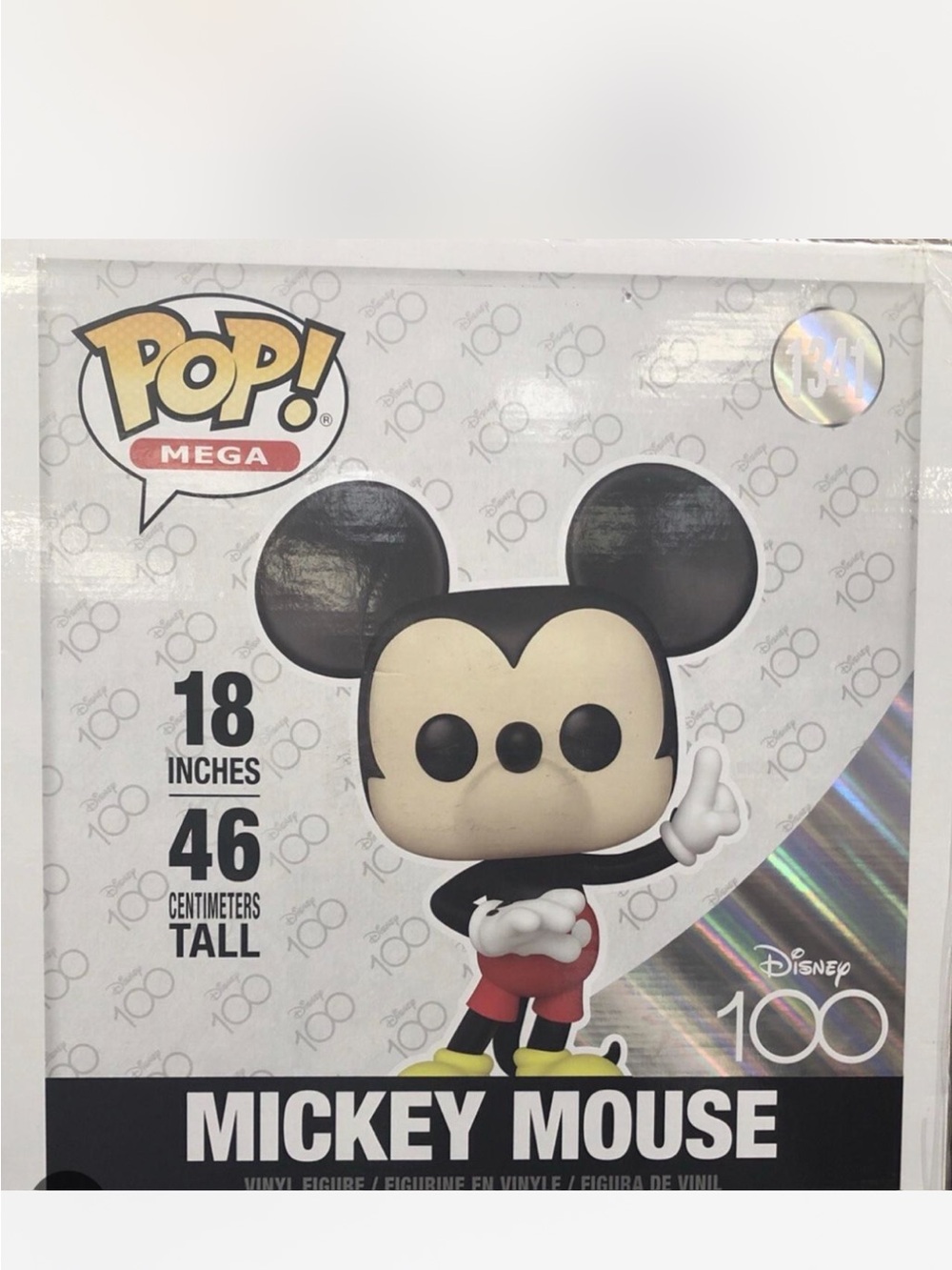 Funko Pop! Mega Mickey Mouse Vinyl Figure - Black, Cream, Red, Yellow